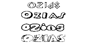 Coloriage Ozias
