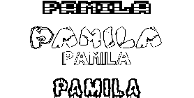 Coloriage Pamila