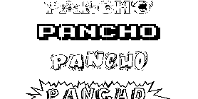 Coloriage Pancho