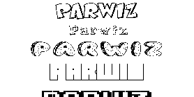 Coloriage Parwiz