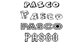 Coloriage Pasco