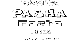 Coloriage Pasha