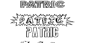 Coloriage Patric