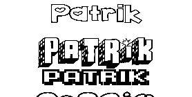 Coloriage Patrik