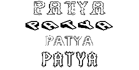 Coloriage Patya