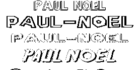 Coloriage Paul-Noël