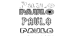 Coloriage Paulo