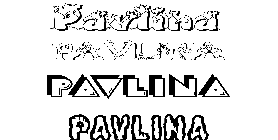 Coloriage Pavlina