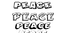 Coloriage Peace