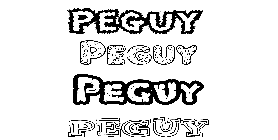 Coloriage Peguy