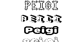 Coloriage Peigi