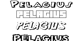 Coloriage Pelagius