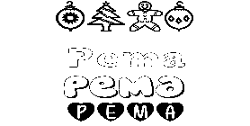 Coloriage Pema