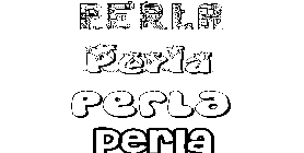 Coloriage Perla