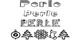 Coloriage Perle