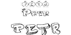 Coloriage Petr