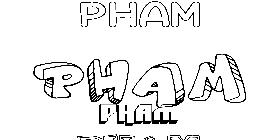 Coloriage Pham