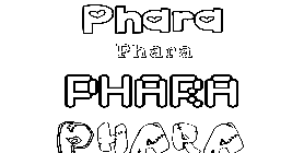 Coloriage Phara