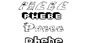 Coloriage Phebe