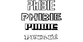 Coloriage Phibie