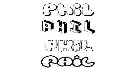 Coloriage Phil