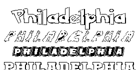 Coloriage Philadelphia