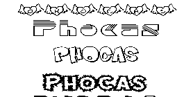 Coloriage Phocas