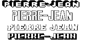 Coloriage Pierre-Jean