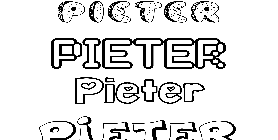 Coloriage Pieter