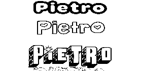 Coloriage Pietro