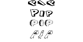 Coloriage Pip