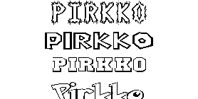 Coloriage Pirkko