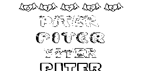 Coloriage Piter