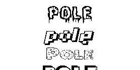 Coloriage Pole