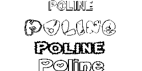 Coloriage Poline