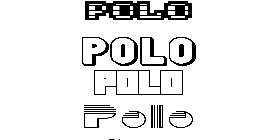 Coloriage Polo