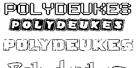 Coloriage Polydeukes