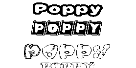 Coloriage Poppy