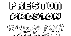 Coloriage Preston