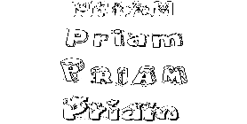 Coloriage Priam
