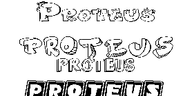 Coloriage Proteus