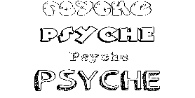 Coloriage Psyche