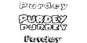 Coloriage Purdey