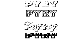 Coloriage Pyry