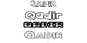 Coloriage Qadir