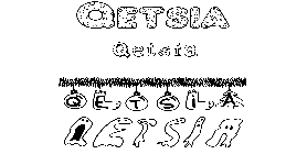 Coloriage Qetsia