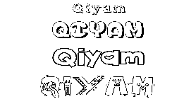Coloriage Qiyam