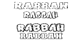 Coloriage Rabbah