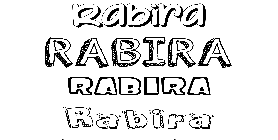 Coloriage Rabira