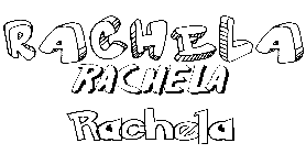 Coloriage Rachela